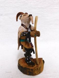 Native American Hopi Carved Billy Goat Fertility Katsina Doll