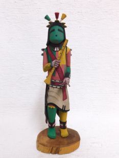 Native American Hopi Carved Flute Katsina Doll