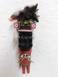 Old Style Hopi Carved Hillili Traditional Guard Katsina Doll