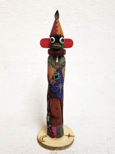 Native American Hopi Carved Planet Fearsome Katsina Sculpture