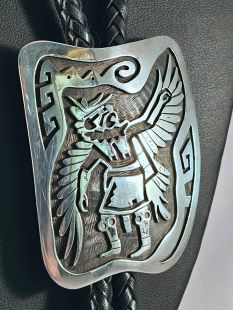 Native American Hopi Made Eagle Dancer Bolo