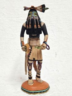 Native American Hopi Carved Turtle Katsina Doll