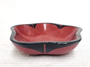 Native American Santo Domingo Handbuilt Low Bowl