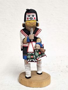 Native American Hopi Carved Grandmother Kachina Doll (Katsina Doll)