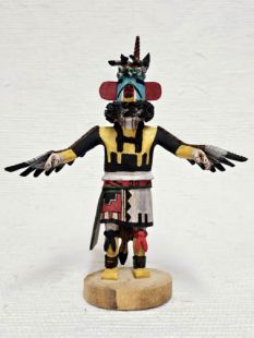 Native American Hopi Carved Eagle Great Spirit Katsina Doll