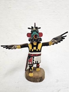 Native American Hopi Carved Eagle Great Spirit Kachina Doll (Katsina Doll)