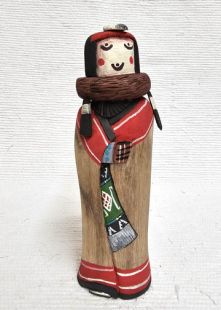 Native American Hopi Carved Grandmother Katsina Sculpure