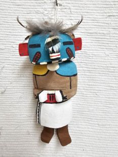 Old Style Hopi Carved Corn Boy Traditional Plant Katsina Doll