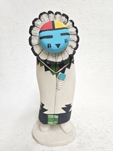 Native American Hopi Carved Sunface Katsina Sculpture