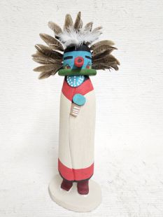 Native American Hopi Carved Morning Singer Katsina Sculpture