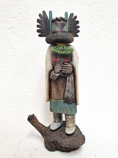 Native American Hopi Carved Crow Mother Kachina Doll (Katsina Doll)