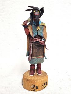 Native American Hopi Carved Warrior Maiden Kachina Doll (Katsina Doll)