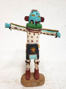 Native American Hopi Carved Bird Dancer Katsina Doll