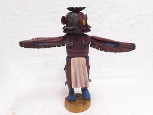 Native American Hopi Carved Turkey Katsina Doll