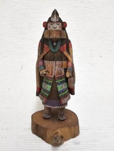Native American Hopi Carved Grandmother Kachina Doll (Katsina Doll)