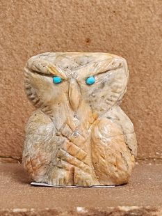 Zuni Carved Owl Fetish 