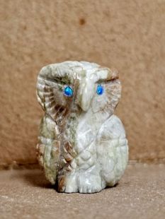 Zuni Carved Owl Fetish 