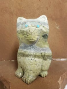 Zuni Carved Cat Fetish