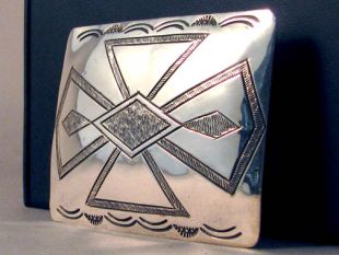 Vintage Native American Navajo Made Buckle