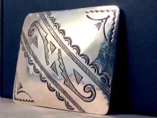 Vintage Native American Navajo Made Buckle