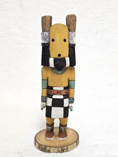 Native American Hopi Carved Cricket Racer Kachina Doll (Katsina Doll)