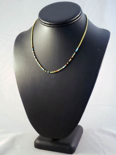 Native American Santo Domingo Made Multistone Necklace