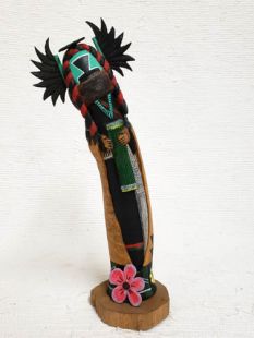 Native American Hopi Carved Crow Mother Katsina Sculpture
