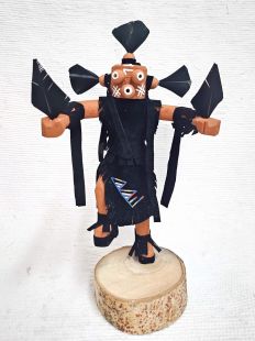 Native American Navajo Made Mudhead Kachina Doll