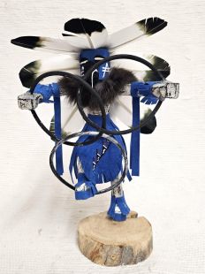 Native American Navajo Made Hoop Dancer Kachina Doll