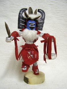 Native American Navajo Made Crow Mother Kachina Doll