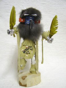 Native American Navajo Made Roadrunner Kachina Doll