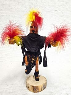 Native American Navajo Made Aholi Chief Kachina Doll
