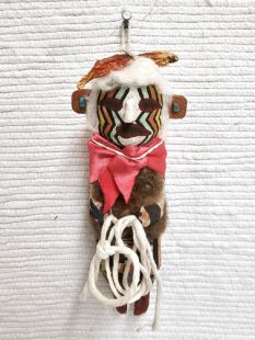 Old Style Hopi Carved Heheya Traditional Messenger Kachina Doll (Katsina Doll)