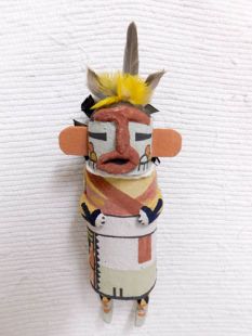 Old Style Hopi Carved Heheya Traditional Messenger Katsina Doll