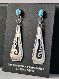 VIntage Native American Navajo Made Earrings
