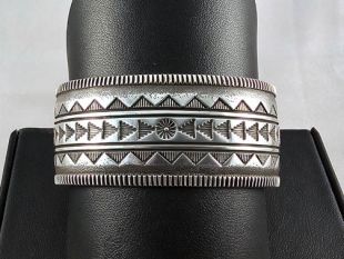 Native American Navajo Made Cuff Bracelet