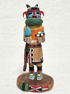 Native American Hopi Carved Fancy Heheya Katsina Doll