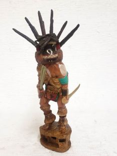 Native American Hopi Carved Ogre Disciplinarian Katsina Doll