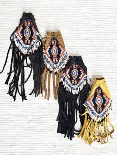 Native American Made Handbeaded Medicine Bag
