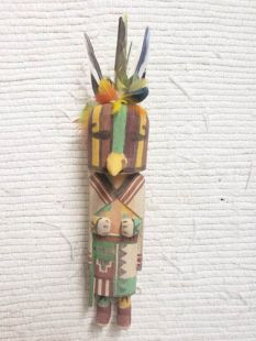 Old Style Hopi Carved Tobacco Flower Traditional Katsina Doll