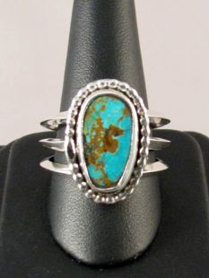 Native American Navajo Made Turquoise Ring