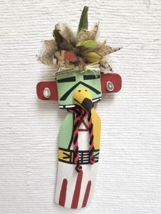 Old Style Hopi Carved Eagle Traditional Kachina Doll (Katsina Doll)