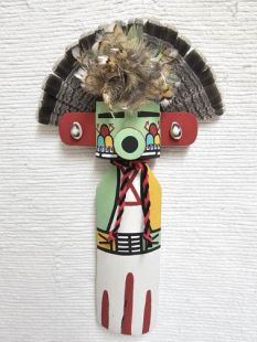 Old Style Hopi Carved Morning Singer Traditional Kachina Doll (Katsina Doll)