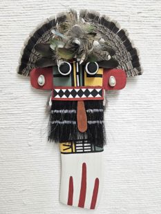 Old Style Hopi Carved Hillili Traditional Guard Kachina Doll (Katsina Doll)