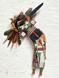Old Style Hopi Carved Hillili Traditional Guard Kachina Doll (Katsina Doll)