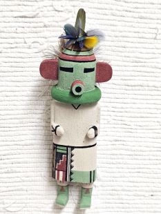 Old Style Hopi Carved Turtle Traditional Katsina Doll