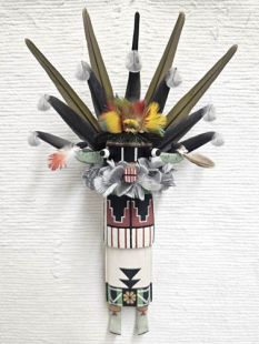 Old Style Hopi Carved Shalako Taka Traditional Kachina Doll (Katsina Doll)