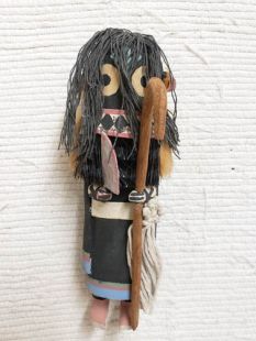 Old Style Hopi Carved Ogre Woman Traditional Disciplinarian Katsina Doll