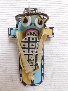 Old Style Hopi Carved Frog Traditional Rain Katsina Doll