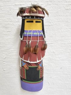 Old Style Hopi Carved Corn Maiden Traditional Kachina Doll (Katsina Doll)